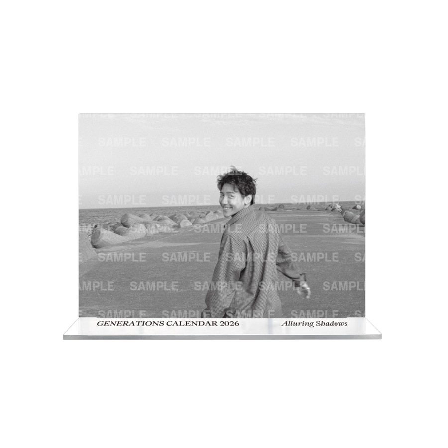 GENERATIONS 2026 カレンダー アクリルパネル 詳細画像 小森隼 1