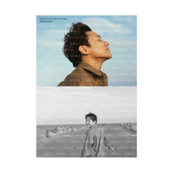 GENERATIONS 2026 カレンダー ファブリックポスター 詳細画像