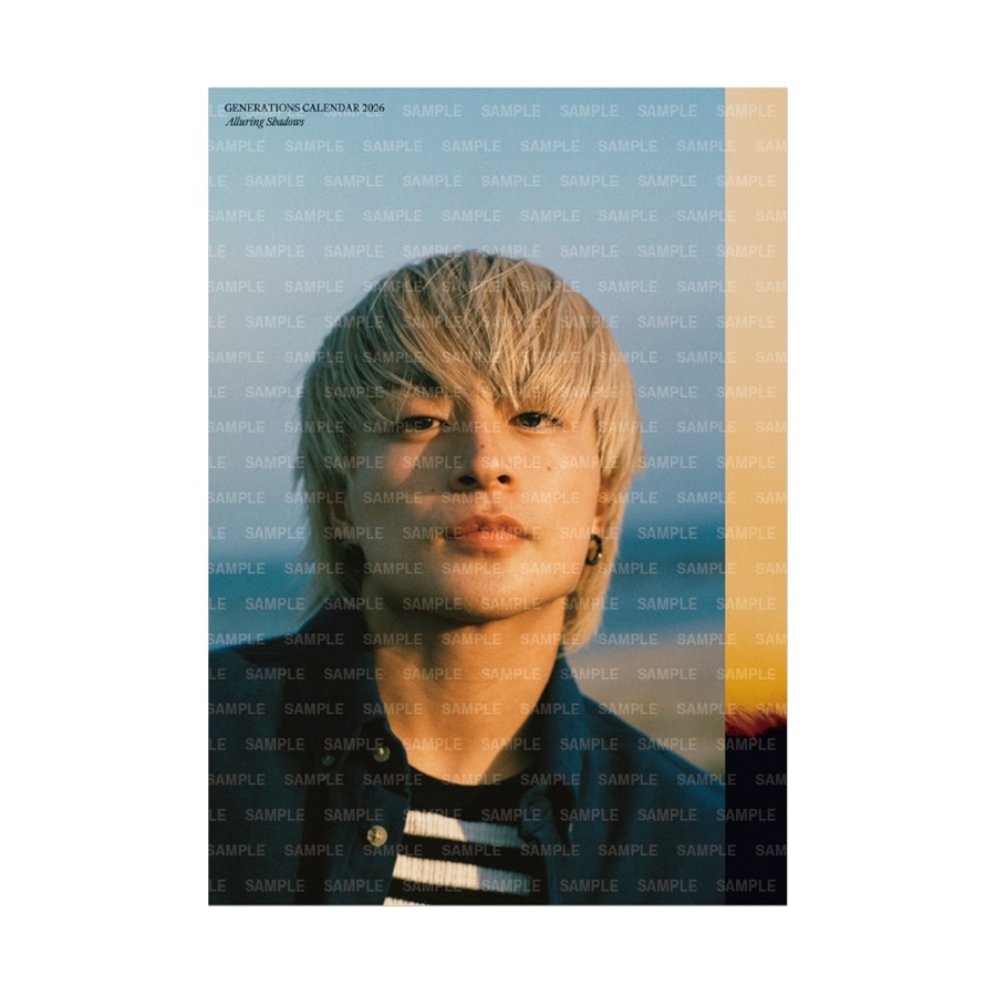 GENERATIONS 2026 カレンダー ファブリックポスター 詳細画像 白濱亜嵐 1