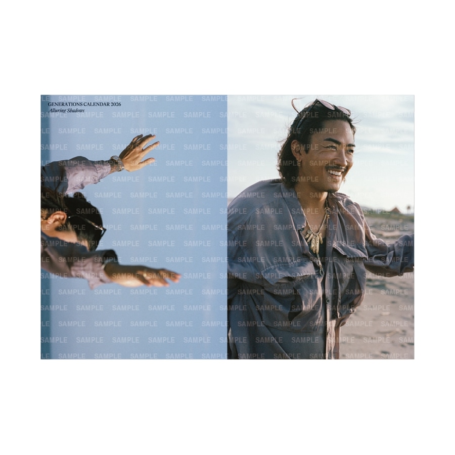 GENERATIONS 2026 カレンダー ファブリックポスター 詳細画像 数原龍友 1