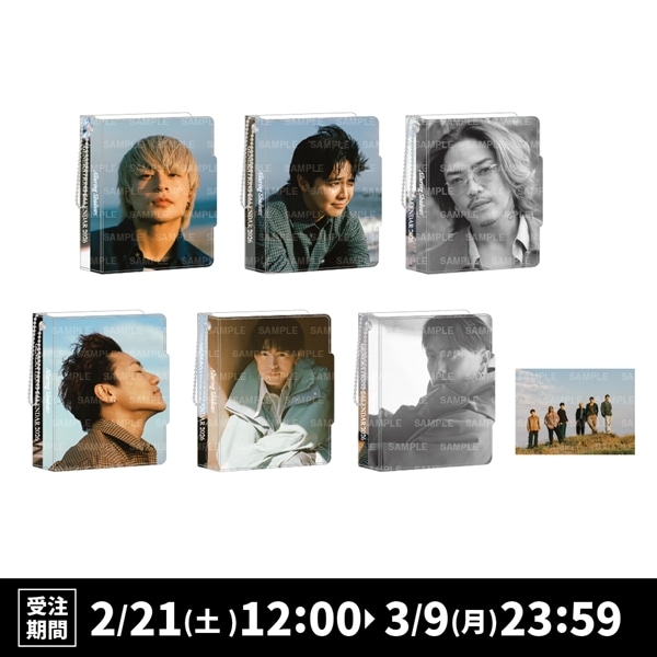 GENERATIONS 2026 カレンダー ミニフォトカードホルダー＆フォトカードセット