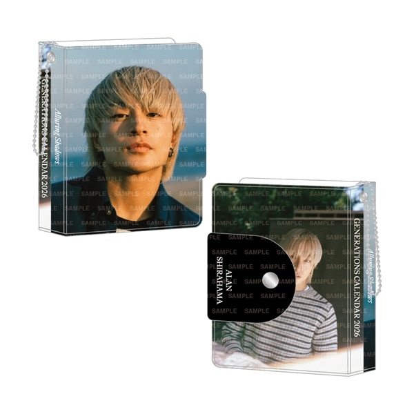 GENERATIONS 2026 カレンダー ミニフォトカードホルダー＆フォトカードセット 詳細画像