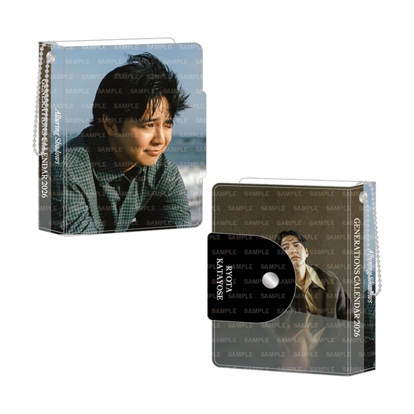 GENERATIONS 2026 カレンダー ミニフォトカードホルダー＆フォトカードセット 詳細画像