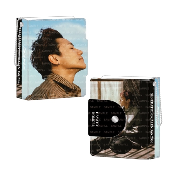 GENERATIONS 2026 カレンダー ミニフォトカードホルダー＆フォトカードセット 詳細画像