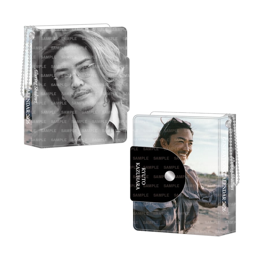 GENERATIONS 2026 カレンダー ミニフォトカードホルダー＆フォトカードセット 詳細画像 数原龍友 1