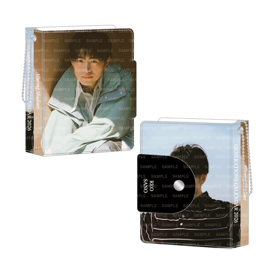 GENERATIONS 2026 カレンダー ミニフォトカードホルダー＆フォトカードセット 詳細画像 佐野玲於 1