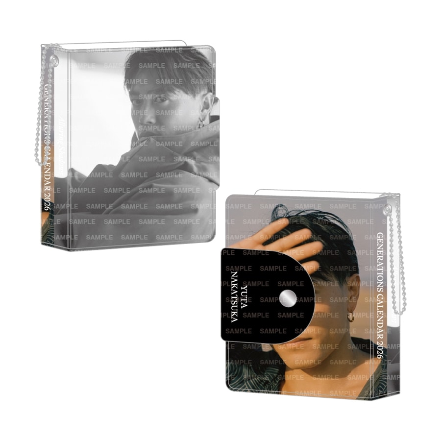 GENERATIONS 2026 カレンダー ミニフォトカードホルダー＆フォトカードセット 詳細画像 中務裕太 1