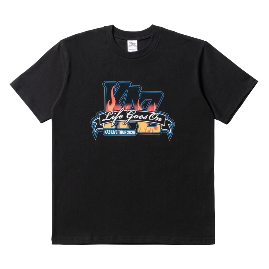 LIFE GOES ON Tシャツ/BLACK 詳細画像 BLACK 1