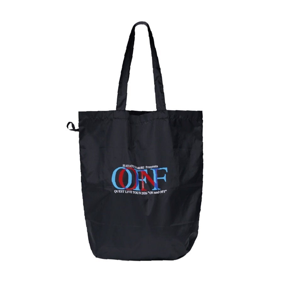 ON and OFF エコバッグ 詳細画像 BLACK 1