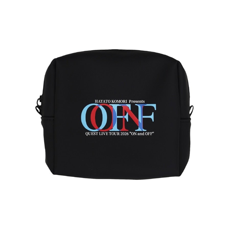 ON and OFF ポーチ 詳細画像 BLACK 1