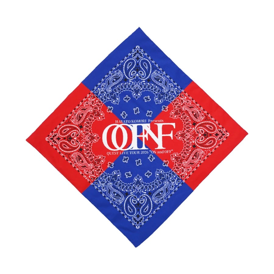 ON and OFF バンダナ 詳細画像 OTHER 1