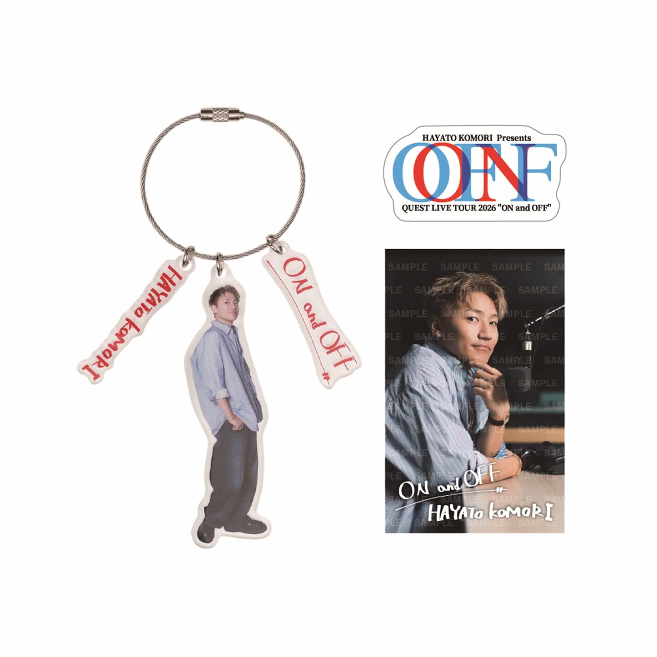 EXILE TRIBE STATION ONLINE STORE｜ON and OFF アクリルキーホルダー