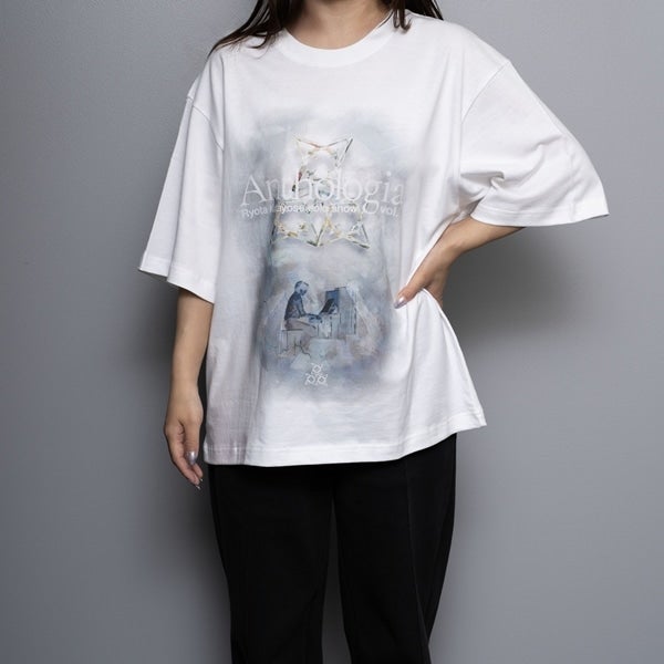 Anthologia グラフィックTシャツ/WHITE 詳細画像
