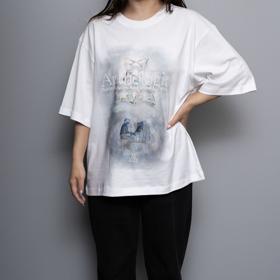 Anthologia グラフィックTシャツ/WHITE 詳細画像 カラー共通 2