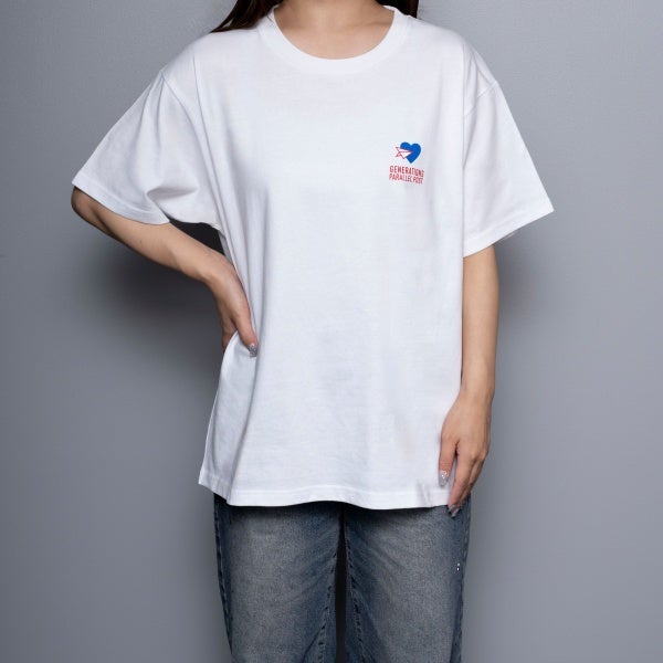 PARALLEL POST ツアーTシャツ/WHITE 詳細画像