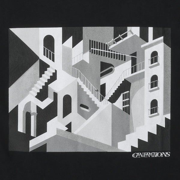 PARALLEL QUEST ツアーTシャツ/BLACK 詳細画像