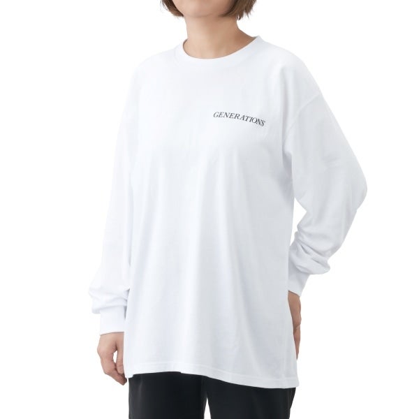 PARALLEL QUEST ロングスリーブTシャツ/WHITE 詳細画像