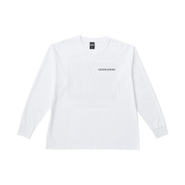 PARALLEL QUEST ロングスリーブTシャツ/WHITE