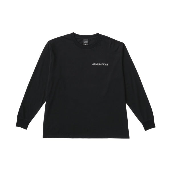PARALLEL QUEST ロングスリーブTシャツ/BLACK