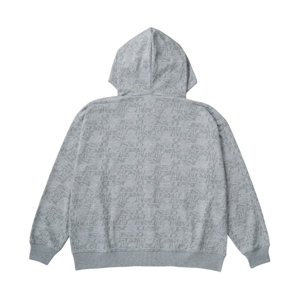 【FC限定】PARALLEL QUEST ZIPパーカー/GRAY 詳細画像