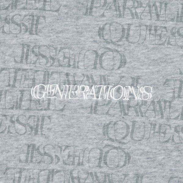 【FC限定】PARALLEL QUEST ZIPパーカー/GRAY 詳細画像