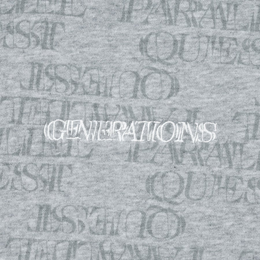 【FC限定】PARALLEL QUEST ZIPパーカー/GRAY 詳細画像 カラー共通 2