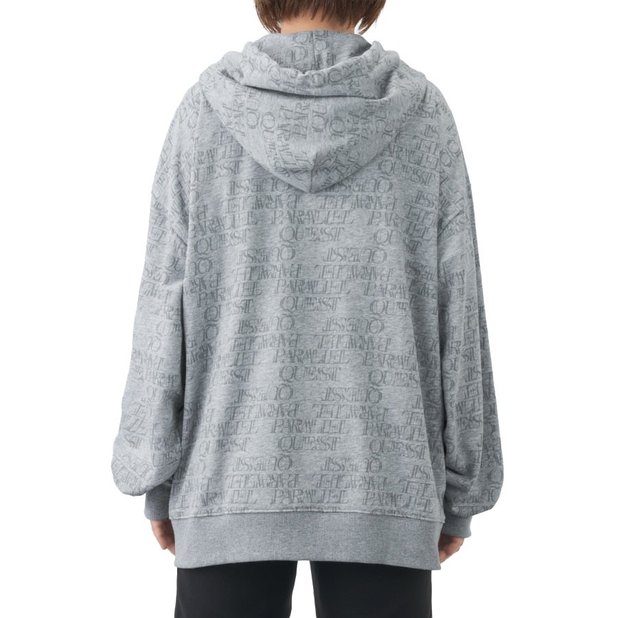 【FC限定】PARALLEL QUEST ZIPパーカー/GRAY 詳細画像 カラー共通 5