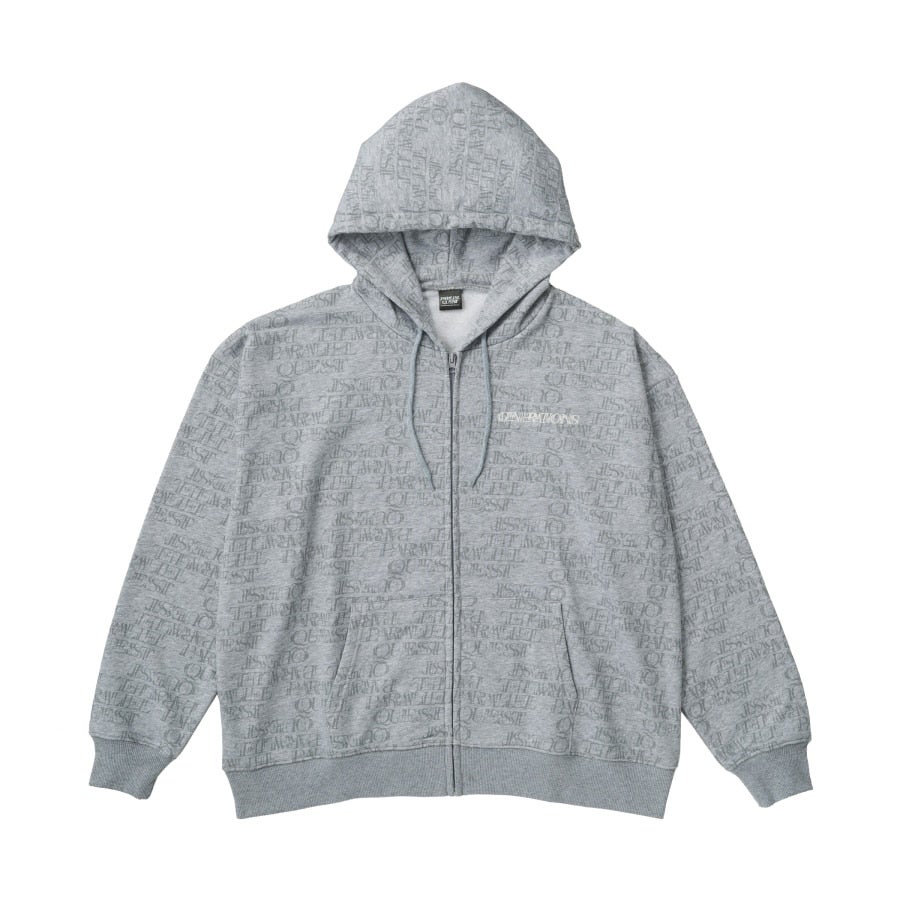 【FC限定】PARALLEL QUEST ZIPパーカー/GRAY 詳細画像 GRAY 1