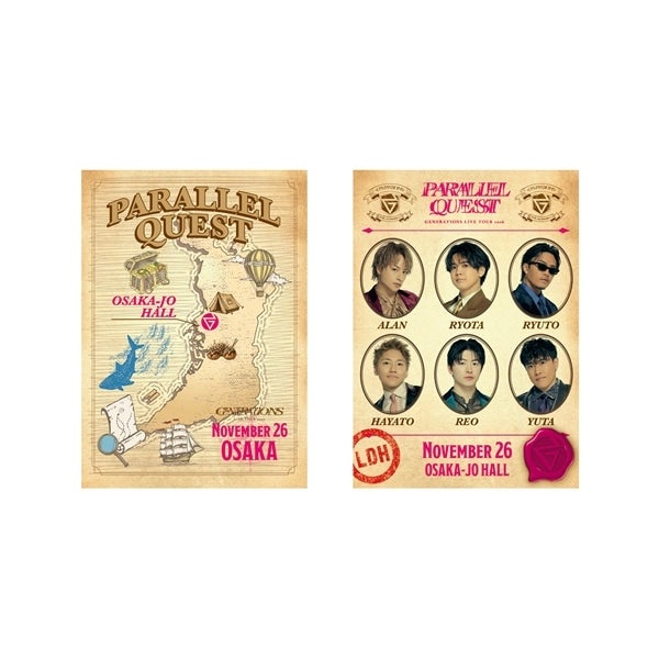 【会場限定】PARALLEL QUEST 御楽印2枚セット 詳細画像