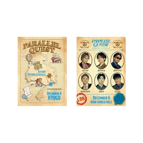 【会場限定】PARALLEL QUEST 御楽印2枚セット 詳細画像