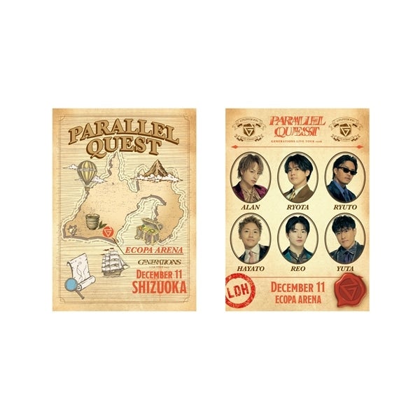 【会場限定】PARALLEL QUEST 御楽印2枚セット 詳細画像