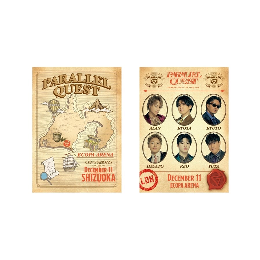【会場限定】PARALLEL QUEST 御楽印2枚セット 詳細画像 12/11静岡 1