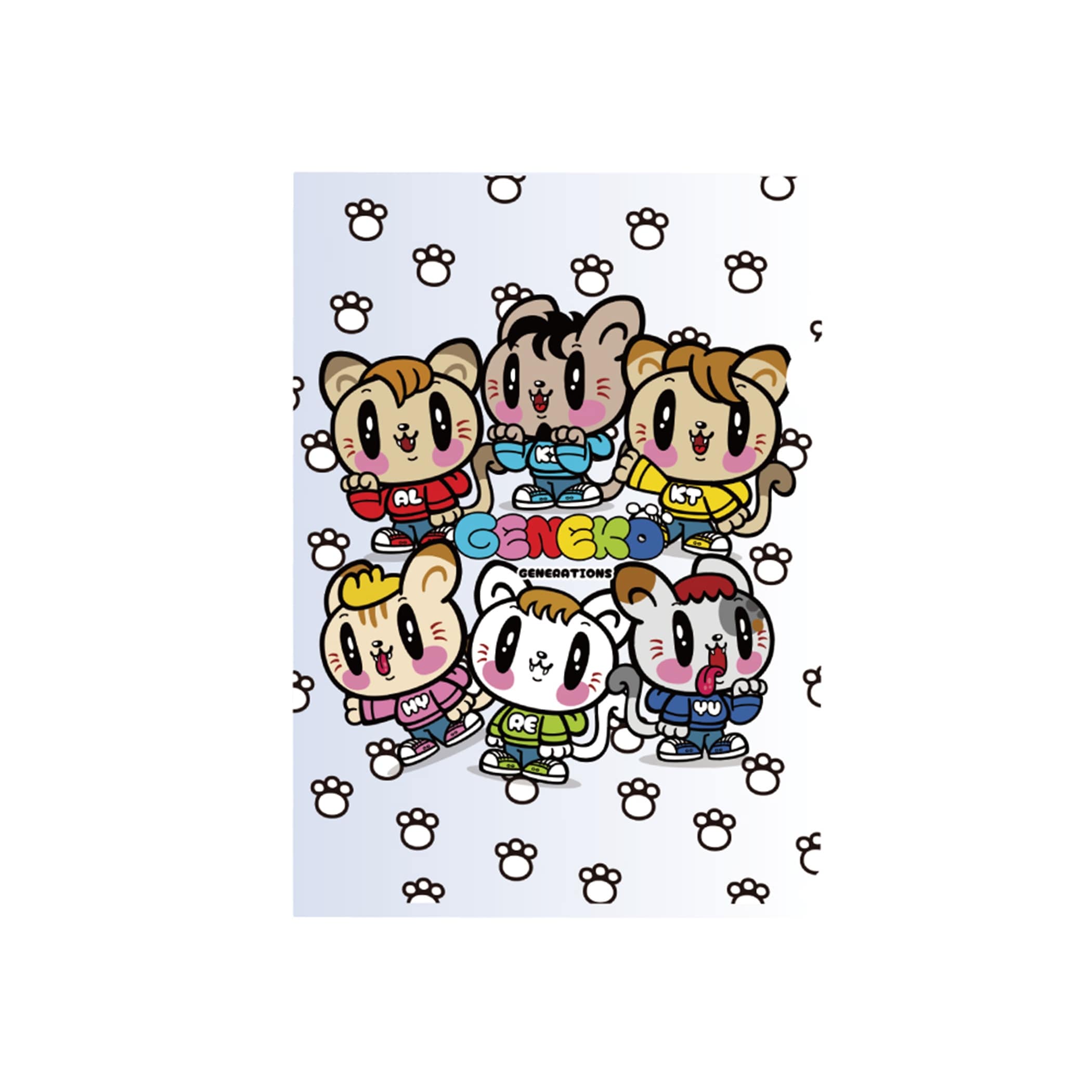 EXILE TRIBE STATION ONLINE STORE｜ジェ猫 クリアファイル/クリア