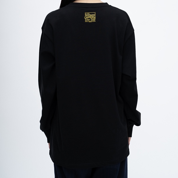 Crystal Kay Billboard Live Tour 2025 フォトロングスリーブTシャツ/BLACK 詳細画像