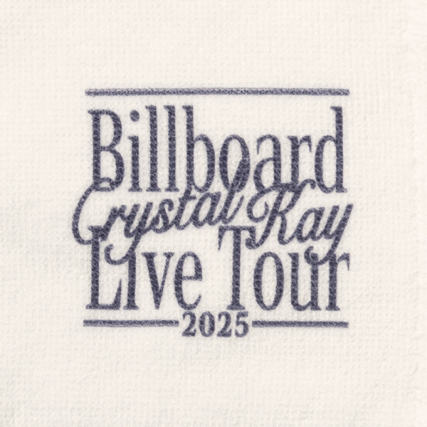 Crystal Kay Billboard Live Tour 2025 ハンドタオル 詳細画像