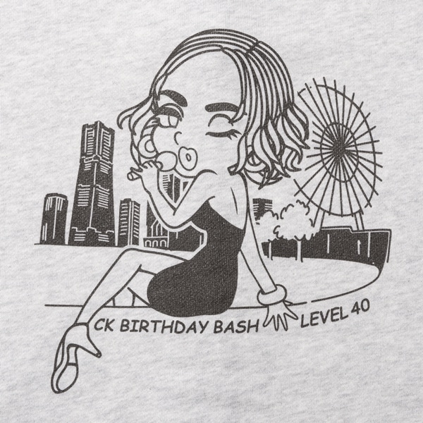 CK BIRTHDAY BASH LEVEL 40 Zipパーカー 詳細画像