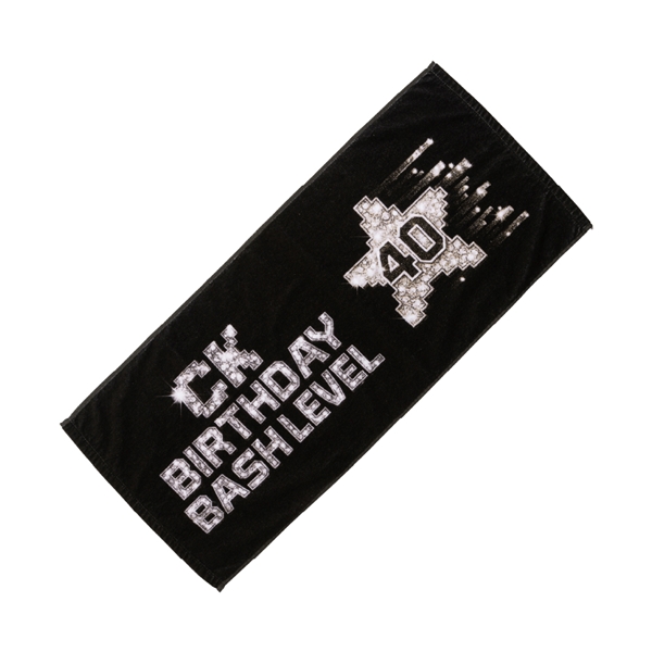 CK BIRTHDAY BASH LEVEL 40 フェイスタオル