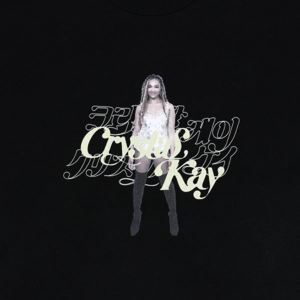 Crystal Kay Billboard Live Tour 2026 フォトロングスリーブTシャツ/BLACK 詳細画像