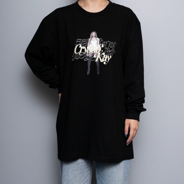 Crystal Kay Billboard Live Tour 2026 フォトロングスリーブTシャツ/BLACK 詳細画像