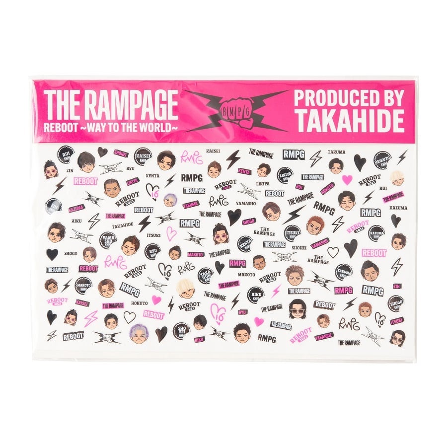 Exile Tribe Station Online Store 鈴木昂秀 Produce ランペのマジ可愛ネイルシール