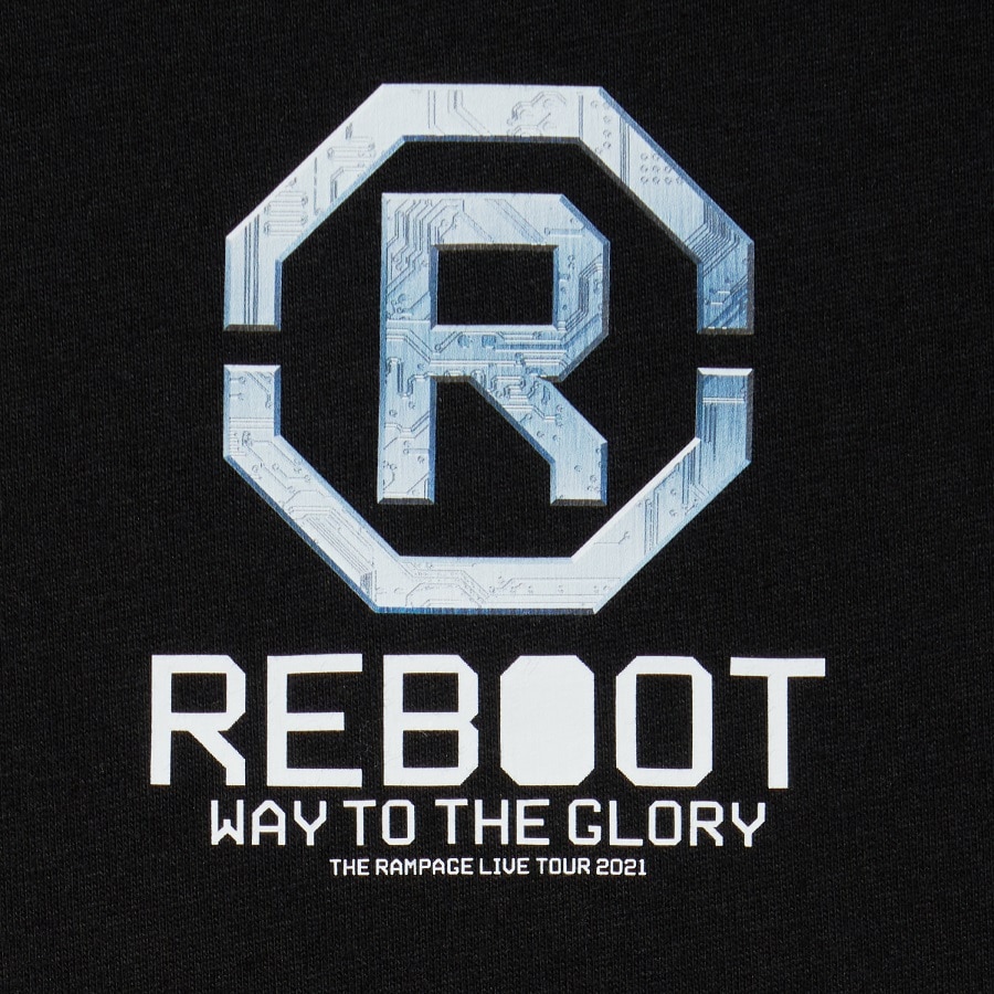 Exile Tribe Station Online Store Reboot ツアーtシャツ Black Exile Tribe Station Online Store Reboot ツアーtシャツ Black