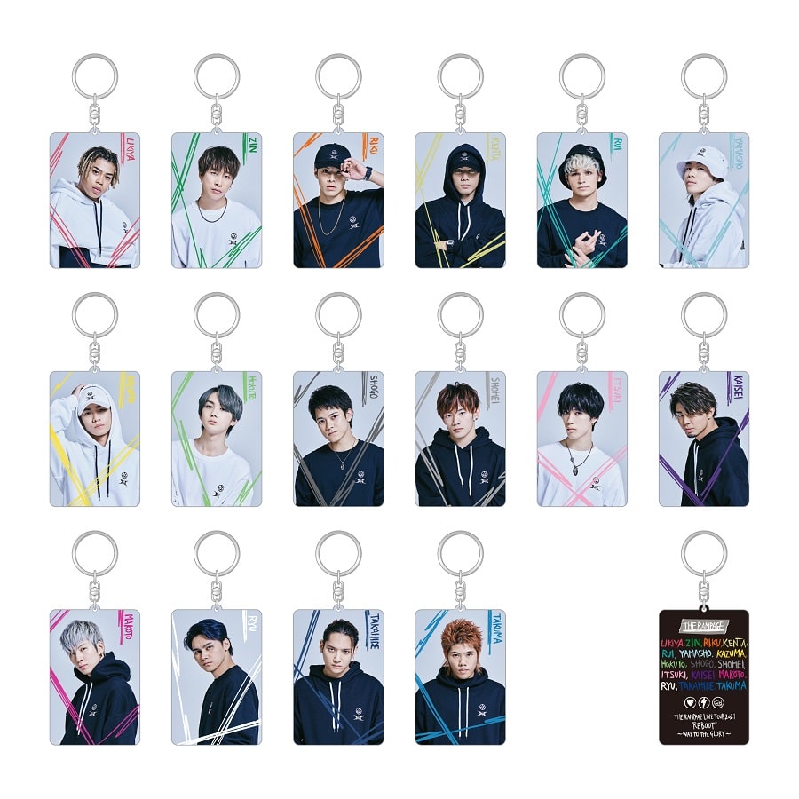 Exile Tribe Station Online Store Ets限定 Reboot フォトキーホルダー 全16種