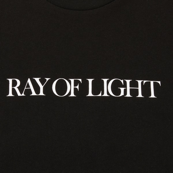 RAY OF LIGHT ツアーTシャツ/BLACK 詳細画像