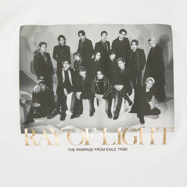 RAY OF LIGHT フォトTシャツ/WHITE 詳細画像