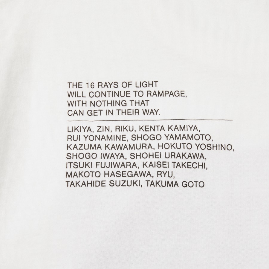 RAY OF LIGHT フォトTシャツ/WHITE 詳細画像 WHITE 3