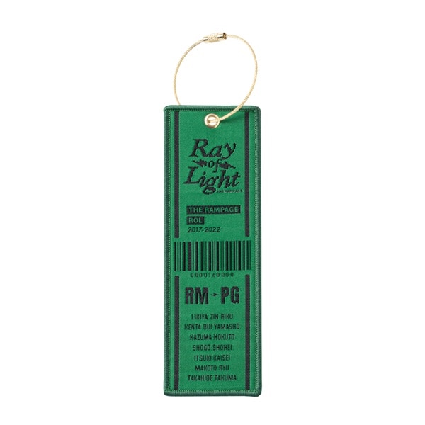 【青森限定】RAY OF LIGHT ラゲッジタグキーホルダー 詳細画像