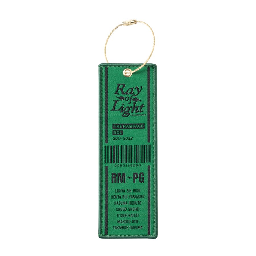 【青森限定】RAY OF LIGHT ラゲッジタグキーホルダー 詳細画像 GREEN 1