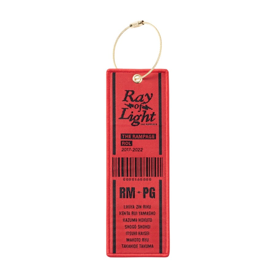 【千葉限定】RAY OF LIGHT ラゲッジタグキーホルダー 詳細画像 RED 1