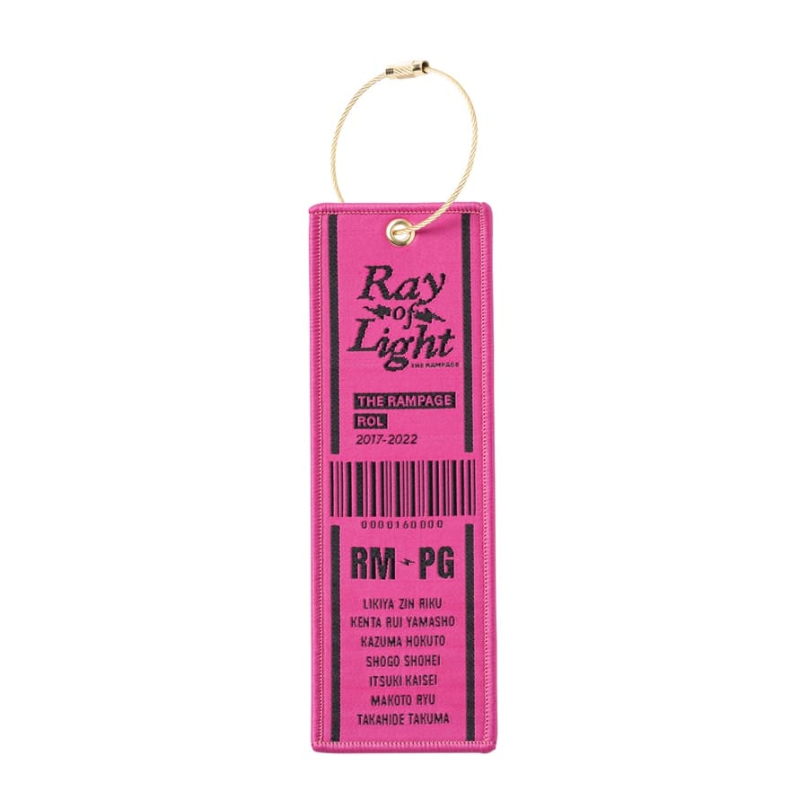 【愛知限定】RAY OF LIGHT ラゲッジタグキーホルダー 詳細画像 PINK 1