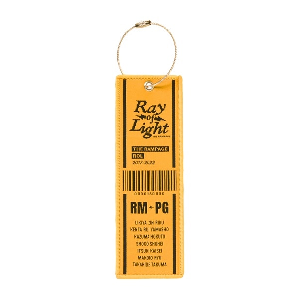 【長野限定】RAY OF LIGHT ラゲッジタグキーホルダー 詳細画像